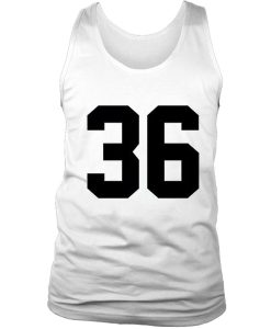 36 Number Tanktop