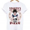 Vegeta gym power from pain T Shirt
