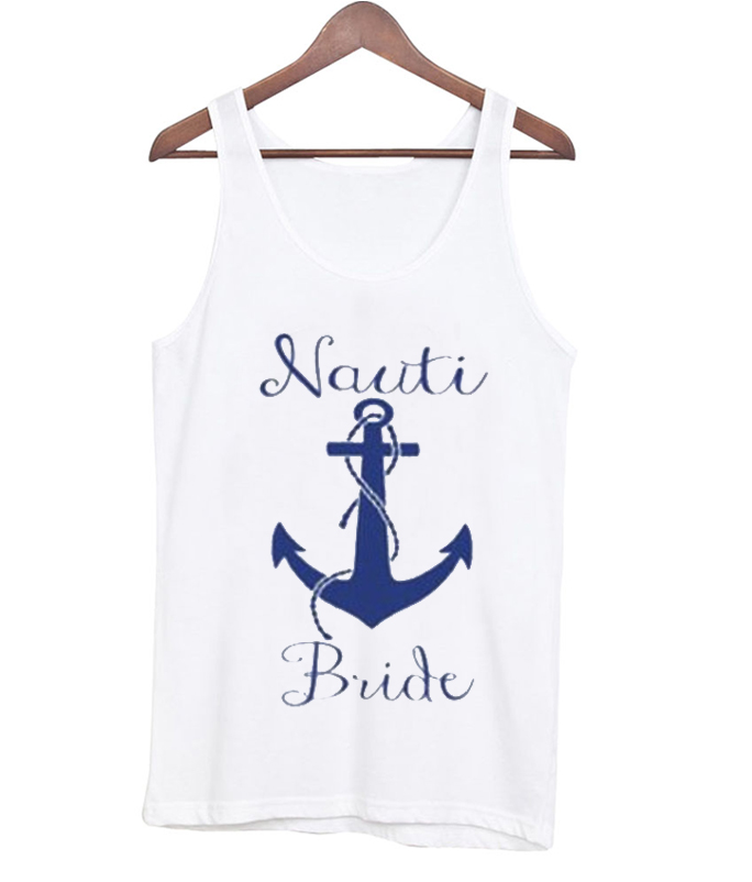 Nauti bride Adult Tank top