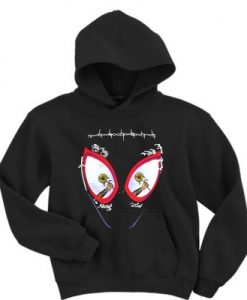 Post Malone stay away always tired Spiderman Hoodie