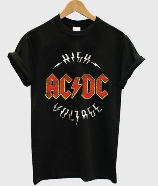 high voltage ac dc shirt