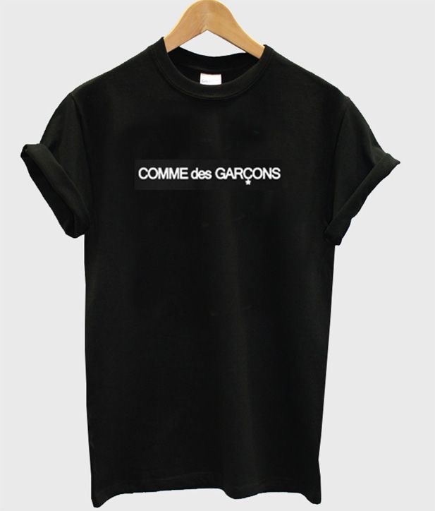 COMME des GARÇONS.Black T-shirt