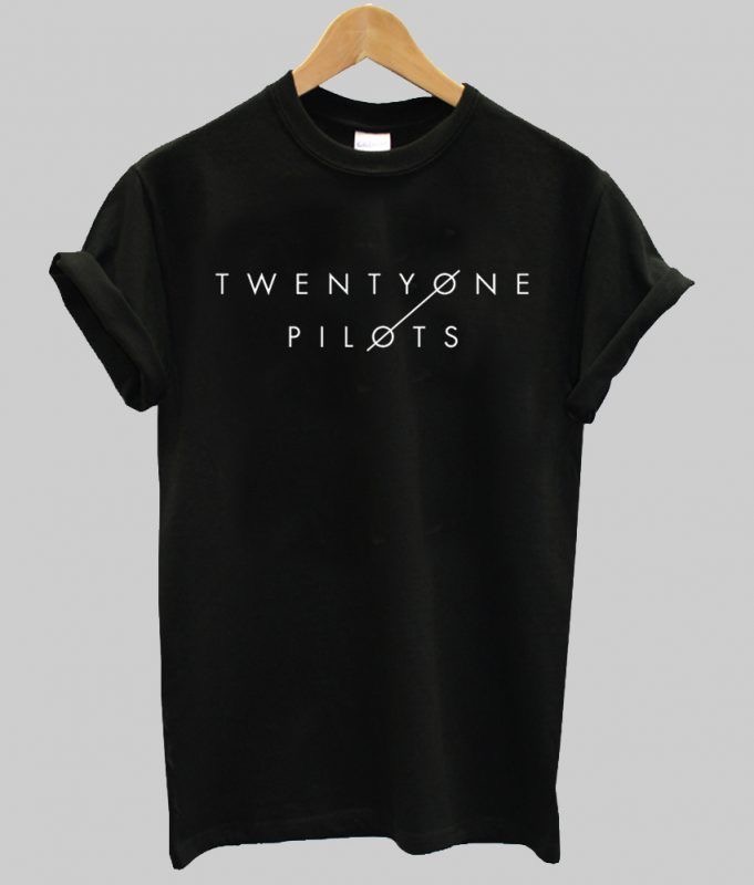 white twenty one pilots shirt