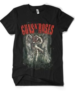 Guns N’ Roses angel writes T-shirt