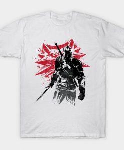 The Witcher Wolf Geralt T-shirt