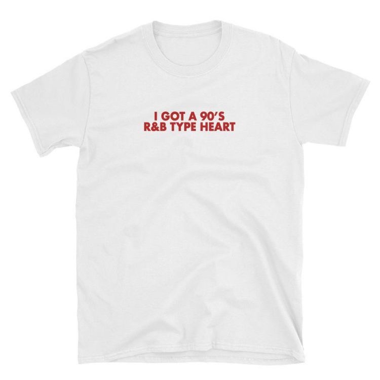 RnB Type Heart T-shirt
