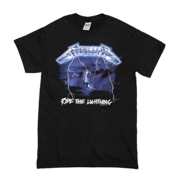 Metallica Band Ride The Lightning T-shirt