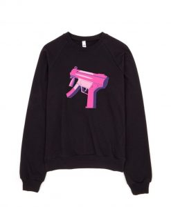 Vaporwave Gun Sweatshirt