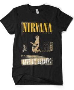 Nirvana Band Merch At Reading T-shirt