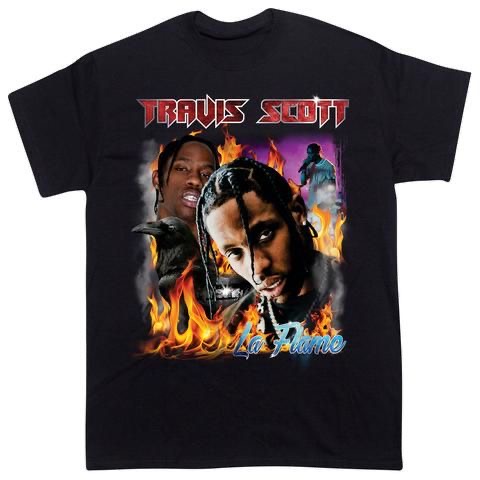 Travis Scott La Flame T-shirt