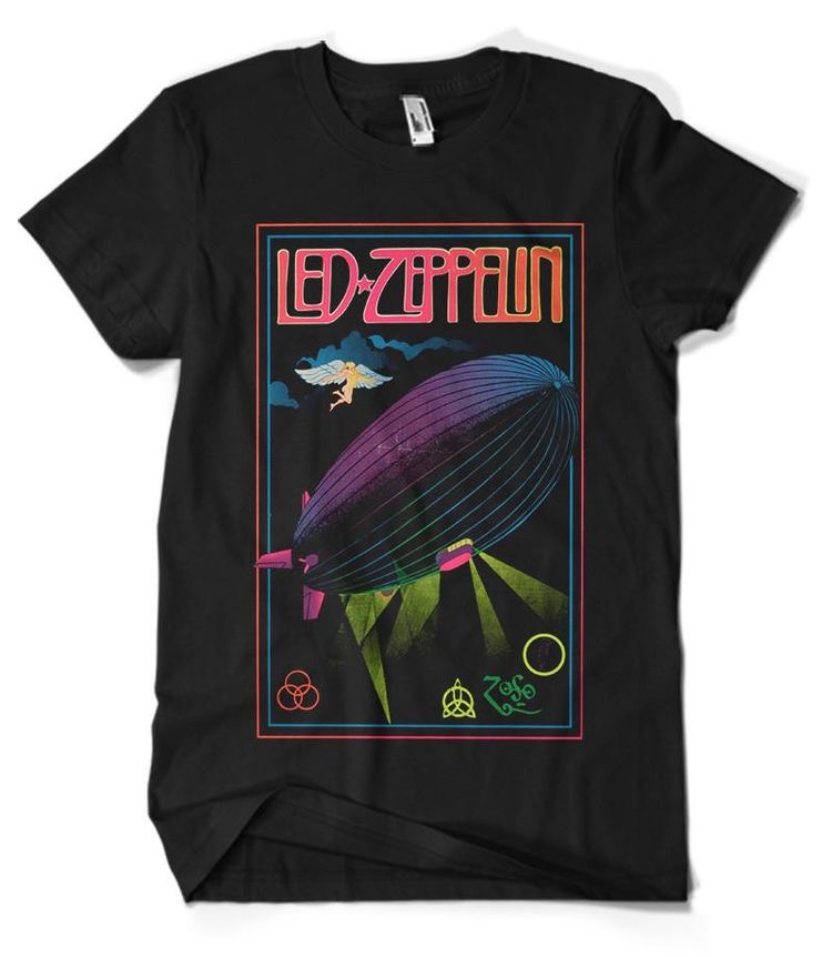 led zeppelin tee shirts uk