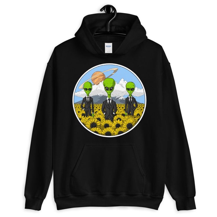 Sunflower aliens Hoodie
