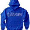 California Royal Blue Bandana Hoodie