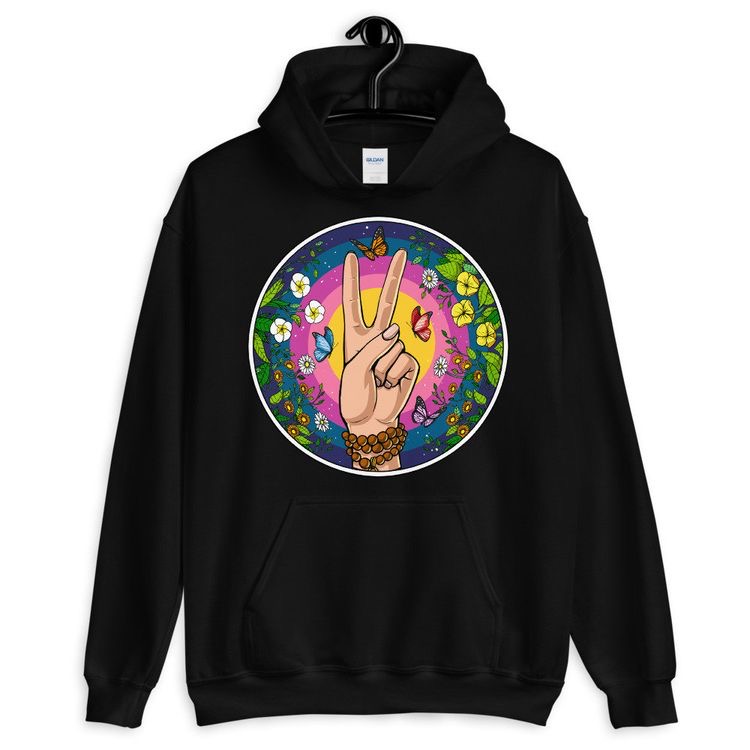 Peace hand Hoodie