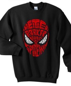 Spiderman Peter Parker Sweatshirt