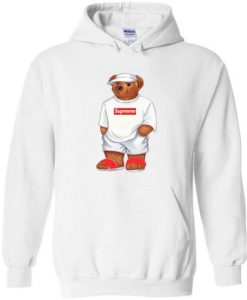 Supreme Bear Hoodie