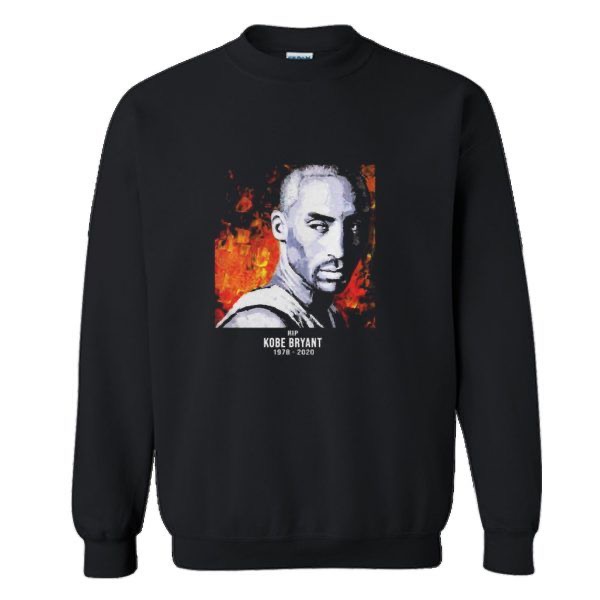 Kobe Bryant RIP BW Sweatshirt