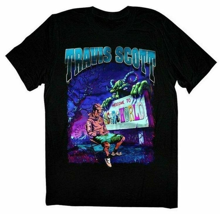 Travis Scott Horrorland T-shirt Travis Scott Horrorland T-shirt