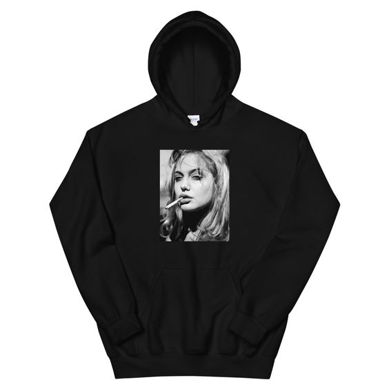Angelina Jolie Smoke Hoodie