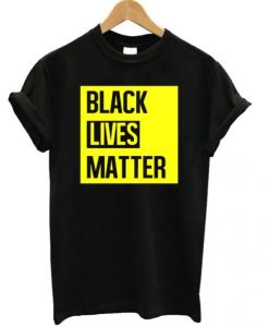 Black Lives Matter Yellow T-shirt