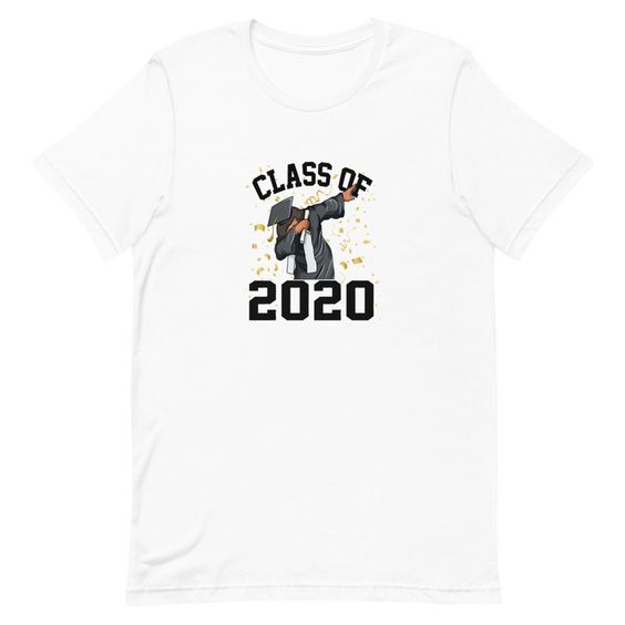 Class of 2020 With Dabbing Graduation T-Shirt