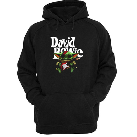 David Bowie Baby Yoda Hoodie