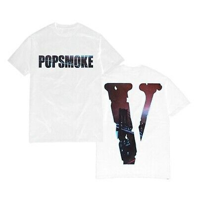 Pop Smoke x Vlone White T-shirt Pop Smoke x Vlone White T-shirt