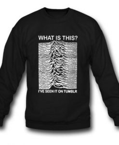 Joy Division I’ve Seen It On Tumblr Sweatshirt