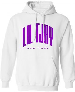 Lil Tjay New York Wht Hoodie