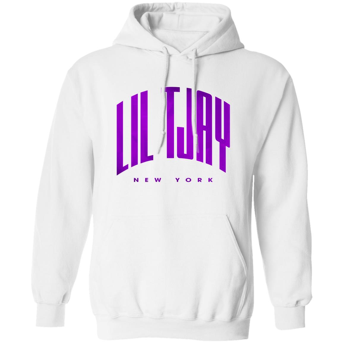 Lil Tjay New York Wht Hoodie