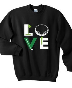 Love Golf Typo Sweatshirt