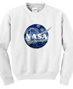 Nasa Logo Van Gogh Sweatshirt