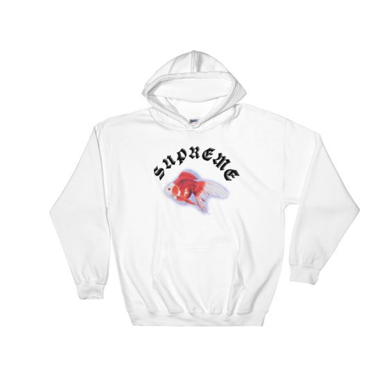 Supreme Gold Fish Hoodie