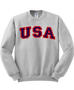 USA Typography Sweatshirt
