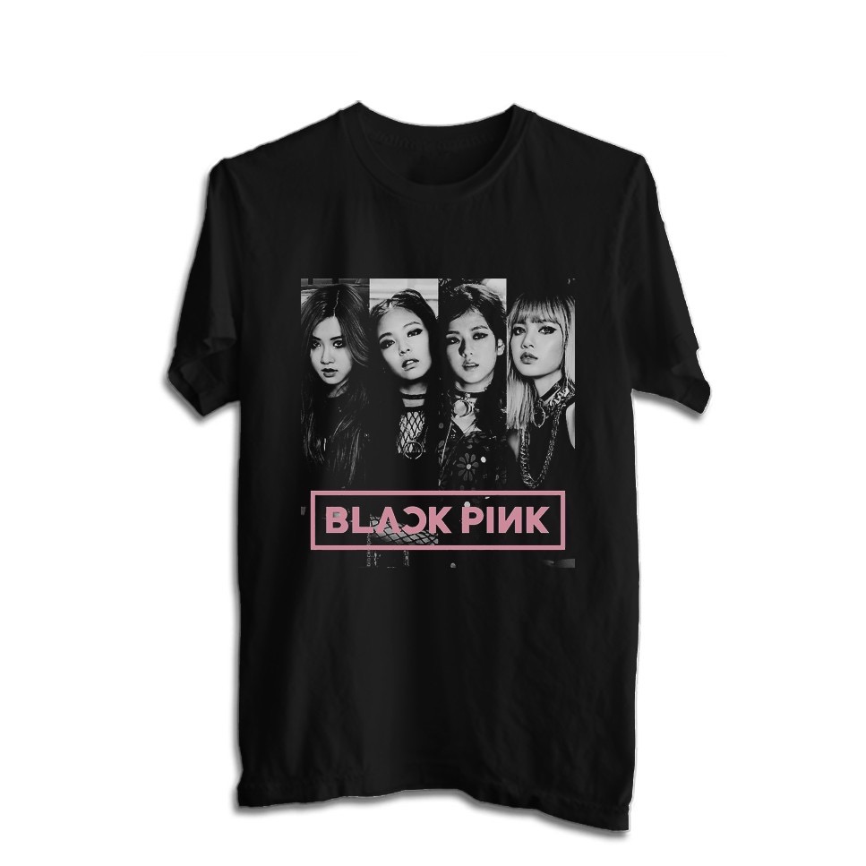 Black Pink K-pop Merch T-shirt