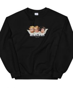 Angel Breaking Hearts Sweatshirt