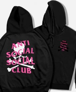 Anti Social Social Club Skull Hoodie