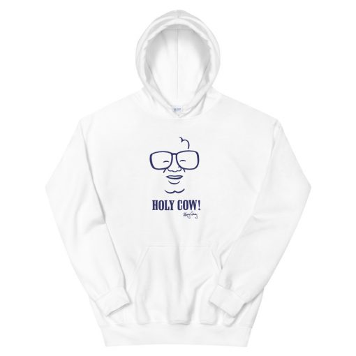 Harry Caray Holy Cow Art Hoodie