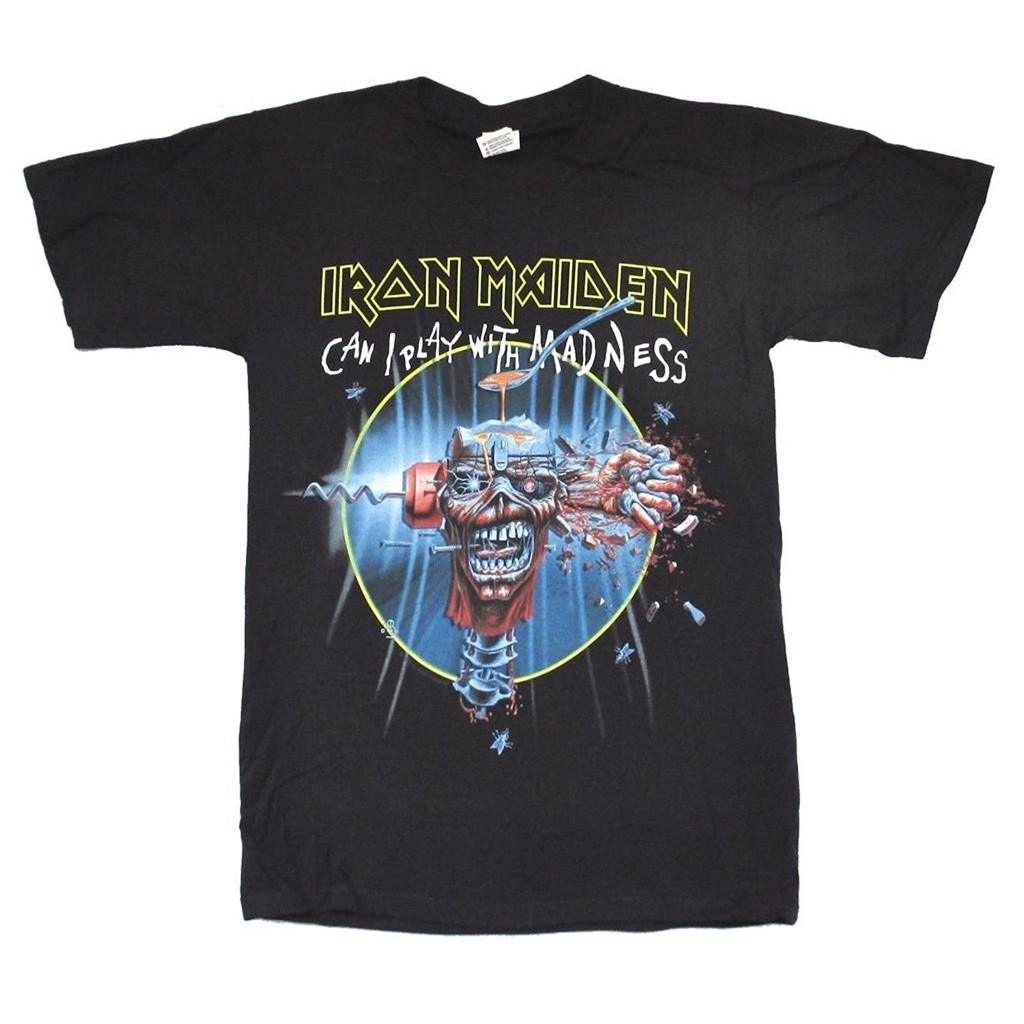 Iron Maiden Can I Play With Madness Tour 12 T Shirt