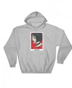 Mathilda Leon The Professional Hoodie Grey