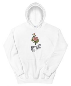 Nostalgic Rose Flower Hoodie