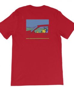 Scenic Simpsons T-Shirt Red