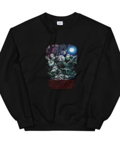 Stranger Things sloth slower things Sweatshirt