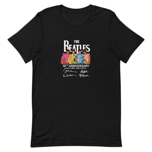 beatles 60th anniversary t shirts