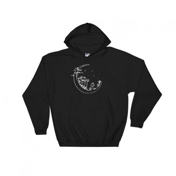 Truly madly deeply Mushroom Moon Hoodie