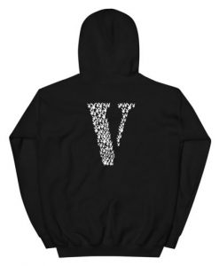 Vlone x Playboi Carti White Hoodie Bacc