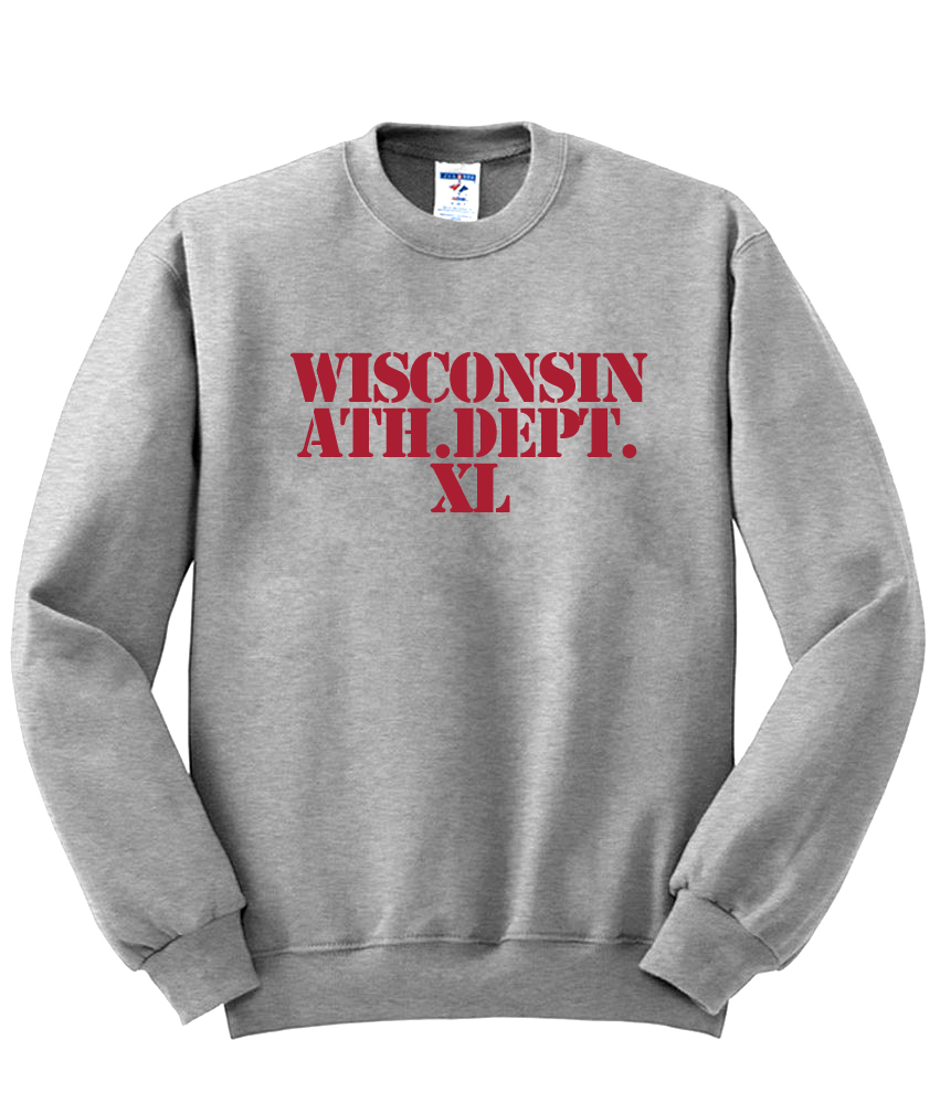 Wisconsin athletic dept Sweatshirt