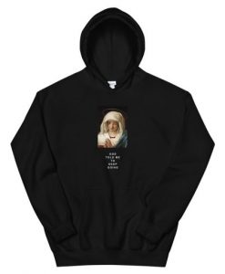 God Told Me To Keep Going Unisex Hoodie Black