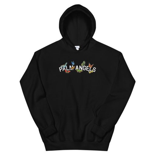 Palm Angels Butterfly College Unisex Hoodie