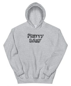 Pretty Baby Unisex Hoodie Grey
